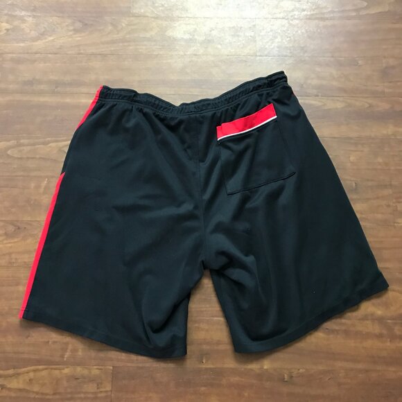 Men's Oscar DE LA Hoya Size L Black/Red Athletic Boxing Shorts - Picture 5 of 6